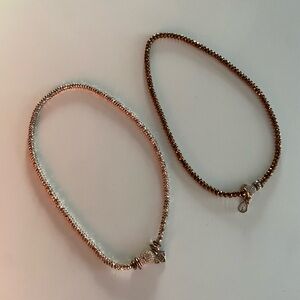 Elegant Gold and Bronze Women's Hilberg and Berg Bracelet Set